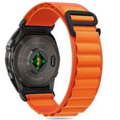 Tech-protect Nylon Pro remienok na Garmin Fenix 5x / 5x Plus / 6x / 6x Pro / 7x / 8 51mm, orange