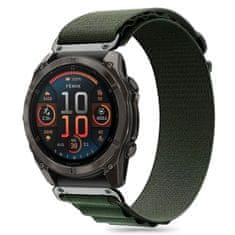 Tech-protect Nylon Pro remienok na Garmin Fenix 5x / 5x Plus / 6x / 6x Pro / 7x / 8 51mm, olive