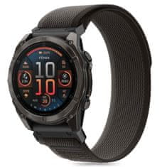 Tech-protect Nylon remienok na Garmin Fenix 5x / 5x Plus / 6x / 6x Pro / 7x / 8 51mm, black/orange