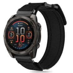 Tech-protect Scout Pro remienok na Garmin Fenix 5x / 5x Plus / 6x / 6x Pro / 7x / 8 51mm, black