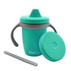 Silikónový hrnček Sippy Küp Aqua