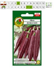 BOBIMARKET okra burgundy ketmia gmo-free seeds 2g