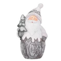 MAGIC HOME Santa držiaci stromček, polyresin, 15 cm