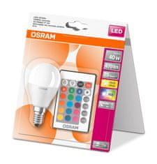 Osram OSRAM LED STAR plus CL P RGBW FR 40 stmievateľné ovládačom 5,5W / 827 E14