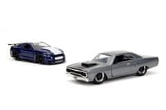 Jada Toys Rýchlo a zbesilo Twin Pack 2016 Ford Mustang GT350 + 1970 Plymouth Road Runner, 1:32 Wave 4/1