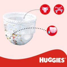 HUGGIES Nohavičky plienkové Little Movers Pants 4 (9-14 kg), 36 ks