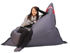 Beanbag Sedací vak 179x140 perfekt dark gray