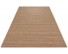 NORTHRUGS Kusový koberec Forest 103995 Beige / Brown – na von aj na doma 80x150