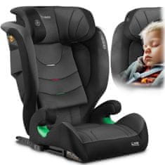 shumee Autosedačka Nukido Louis Soft čierna a šedá 15-36 kg ISOFIX