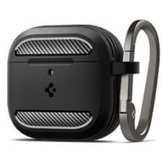 Spigen Spigen Rugged Armor - Puzdro pre Apple AirPods 4 (matná čierna)