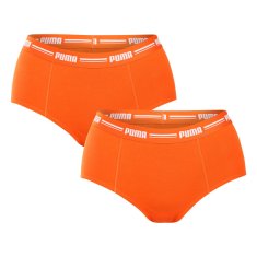 Puma 2PACK dámske nohavičky oranžové (603033001 023) - veľkosť S