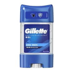 Gillette Gélový antiperspirant pre mužov Cool Wave 70 ml