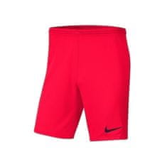 Nike Nohavice červená 163 - 167 cm/S JR Park Iii Knit