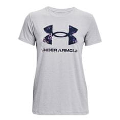 Under Armour Tričko výcvik sivá XL Live Sportstyle Graphic