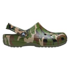 Crocs Dreváky do vody zelená 46 EU Classic Printed Camo