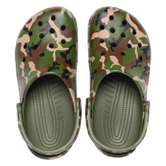 Crocs Dreváky do vody zelená 46 EU Classic Printed Camo