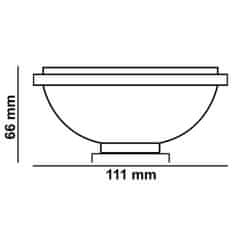 LUMILED 10x LED žiarovka 12V AR111 G53 15W = 100W 1521lm 3000K Teplá biela 38°