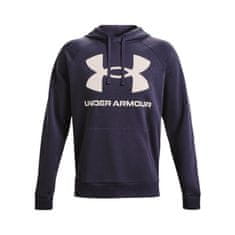 Under Armour Mikina tmavomodrá 193 - 197 cm/XXL Rival Fleece Big Logo HD