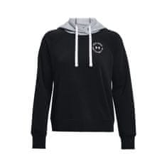 Under Armour Mikina čierna 163 - 167 cm/S Rival Fleece CB Hoodie