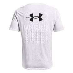 Under Armour Tričko výcvik biela XL Repeat SS