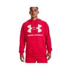 Under Armour Mikina bojové športy červená 173 - 177 cm/S Rival Fleece Big Logo HD