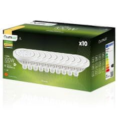 LUMILED 10x LED žiarovka ES111 GU10 15W = 100W 1521lm 3000K Teplá biela 38°