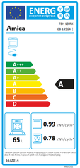 Amica vestavná elektrická trouba TEH 19 RX