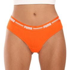 Puma 2PACK dámske brazílske nohavičky oranžové (603043001 023) - veľkosť M