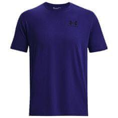 Under Armour Tričko fialová L Sportstyle Left Chest Ss 1326799 468