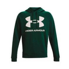 Under Armour Mikina zelená 183 - 187 cm/L Rival Fleece Big Logo HD