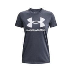 Under Armour Tričko výcvik sivá L Live Sportstyle Graphic Ssc W