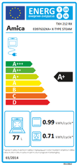 Amica vestavná elektrická trouba TXH 212 RX