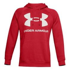 Under Armour Mikina červená 173 - 177 cm/S Rival Fleece Big Logo Hd