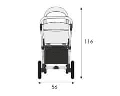 Lonex EMOTION XT eko kombinovaný kočík 2v1