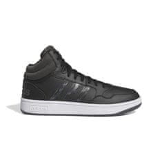 Adidas Obuv beh čierna 44 2/3 EU Hoops 3.0 Mid