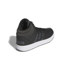 Adidas Obuv beh čierna 44 2/3 EU Hoops 3.0 Mid