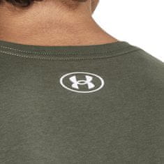 Under Armour Tričko olivová S Camo Chest Stripe