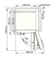 Gorenje Kombinovaná chladnička ONRK619DR