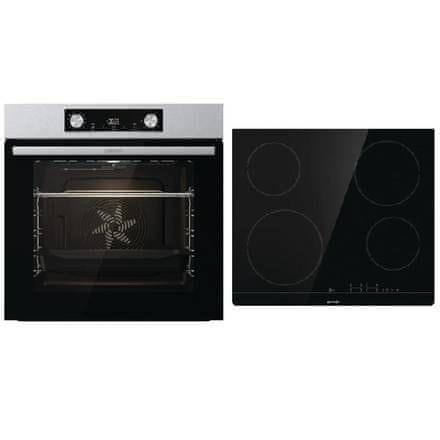 Gorenje Set vestavné trouby a sklokeramické varné desky BO6737E02X + ECT41SC