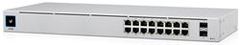 Ubiquiti Switch L2 UniFi USW-16-POE, 16-Port Gigabit, 8x PoE-out Gen 2, PoE budget 42W