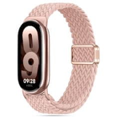 Tech-protect Nylonmag remienok na Xiaomi Smart Band 8 / 9 / NFC, dusty rose