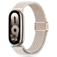 Tech-protect Nylonmag remienok na Xiaomi Smart Band 8 / 9 / NFC, starlight