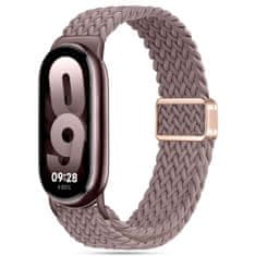 Tech-protect Nylonmag remienok na Xiaomi Smart Band 8 / 9 / NFC, lilac mist