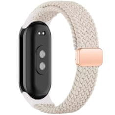 Tech-protect Nylonmag remienok na Xiaomi Smart Band 8 / 9 / NFC, starlight