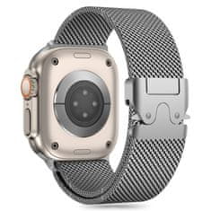 Tech-protect Milano remienok na Apple Watch 44/45/46/49mm, silver