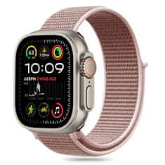 Tech-protect Nylon remienok na Apple Watch 40/41/42mm, dusty rose