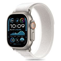 Tech-protect Nylon Stripe remienok na Apple Watch 44/45/46/49mm, crayon grey