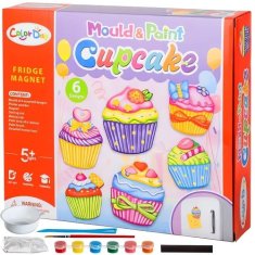 Kruzzel  22431 Sada na výrobu magnetov - muffiny