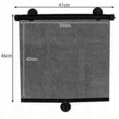 Xtrobb  23479 Roleta do auta 41 x 46 cm, 2 Ks, čierna