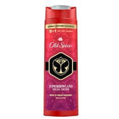 Sprchový gél pre mužov Tomorrowland Rockstar 3 v 1 (Body-Hair-Face Wash) (Objem 400 ml)